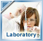 Hospital laboratory staff